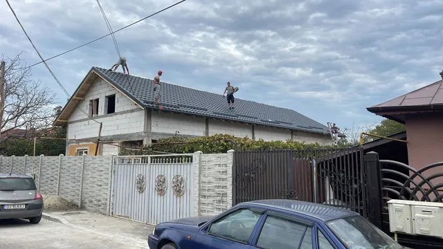 Acoperiș metalic pentru locuință — STEEL ROOF