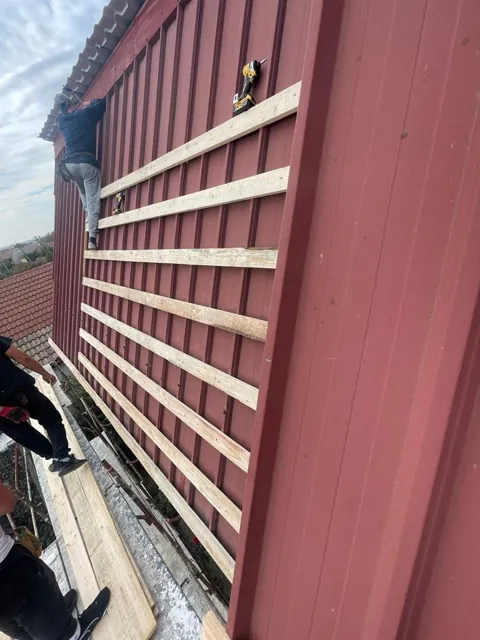 Pregătirea suportului și a șipcilor — STEEL ROOF