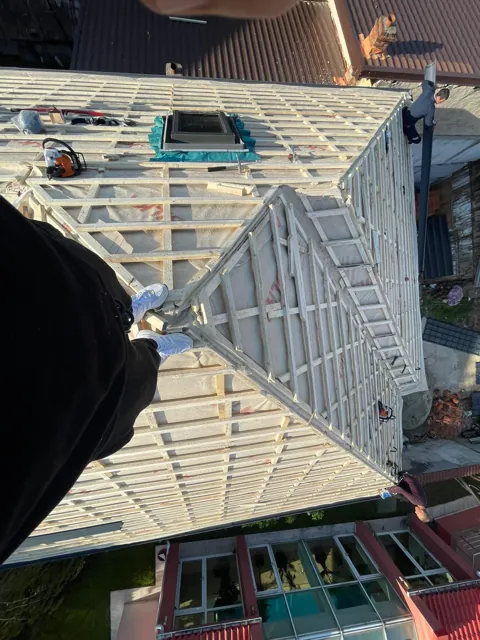 Geometria structurii acoperișului — STEEL ROOF